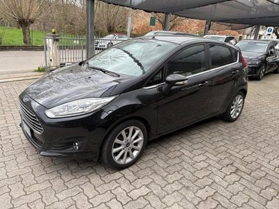 Usata Ford Fiesta Titanium 95 CV (69 kW) 2015 Nero Berlina