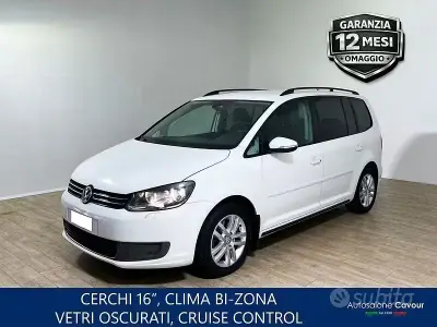 Usata VW Touran Comfortline 150 CV (110 kW) 2012 Bianco Monovolume