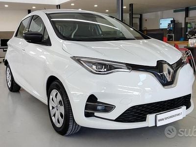Usata Renault Zoe Life 80 kW (109 CV) 2020 Bianco Utilitaria
