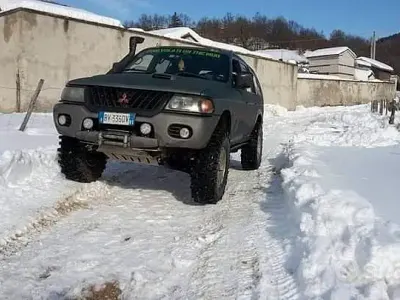Usata Mitsubishi Pajero Sport 115 CV (84 kW) 2001 Verde SUV