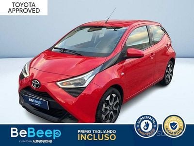 Rosso metallizzato Usata 2021 Toyota Aygo Utilitaria | 12.900 € (Buon prezzo)