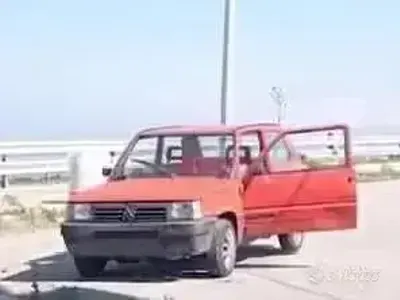 Usata Fiat Panda 1988 Rosso Utilitaria