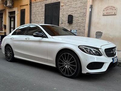Usata Mercedes C220 Premium 2014 Bianco Berlina
