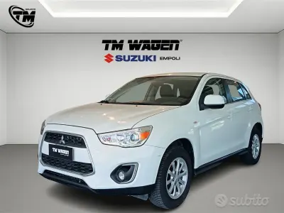 Usata Mitsubishi ASX Invite 150 CV (110 kW) 2013 Bianco SUV