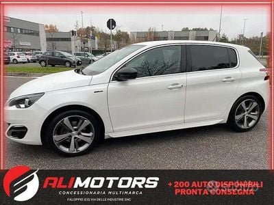 Usata Peugeot 308 GT-line 131 CV (96 kW) 2017 Bianco Berlina