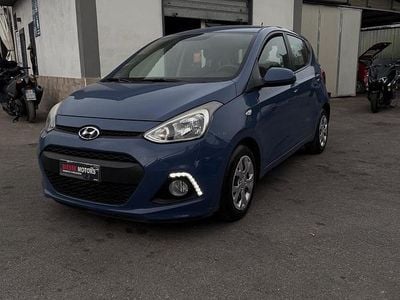 Usata Hyundai i10 69 CV (50 kW) 2014 Blu Utilitaria