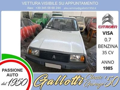Usata Citroën Visa 34 CV (25 kW) 1985 Bianco Berlina