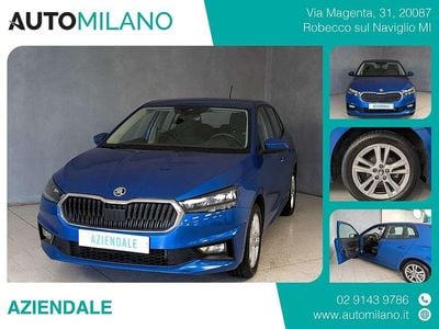 Usata Skoda Fabia Selection 95 CV (69 kW) 2024 Blu/azzurro Utilitaria