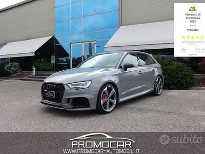 Usata Audi RS3 400 CV (294 kW) 2019 Grigio nardo Berlina