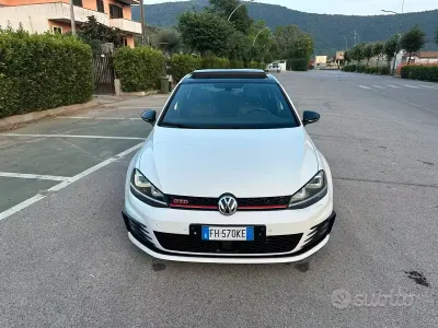 Begagnad VW Golf VII GTD 184 HK (135 kW) 2017 Vit Sedan