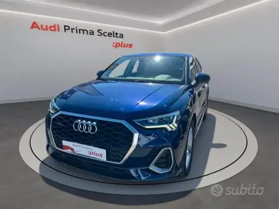Usata Audi Q3 Sportback S-Line 150 CV (110 kW) 2021 Blu SUV