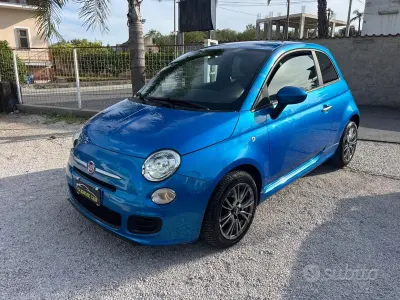 Usata Fiat 500 Sport 95 CV (69 kW) 2015 Blu Berlina
