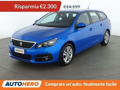 Blu Usata 2021 Peugeot 308 Business-Line Station wagon | 11.899 € (Buon prezzo)