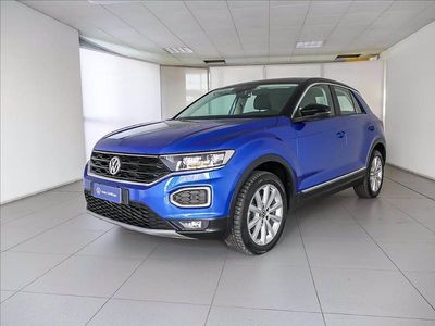 Usata VW T-Roc Style 116 CV (85 kW) 2020 Blu ravenna metallizzato nero SUV