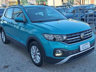 Usado VW T-Cross Style 110 HP (80 kW) 2022 Verde SUV