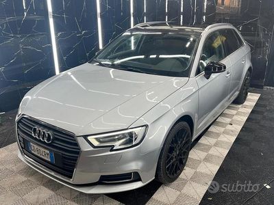 Usata Audi A3 Sport 115 CV (84 kW) 2019 Argento Berlina