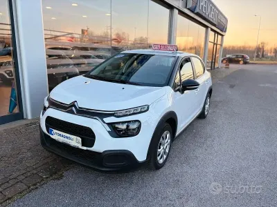 Usata Citroën C3 Feel 83 CV (61 kW) 2021 Bianco Utilitaria