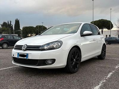 Usata VW Golf VI 110 CV (80 kW) 2009 Bianco Utilitaria