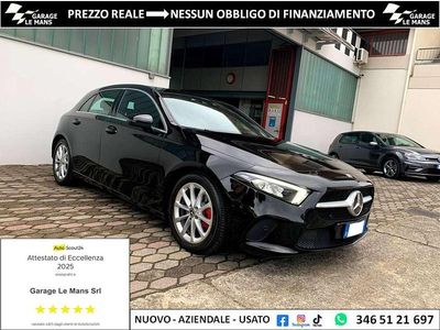 Usata Mercedes A180 136 CV (100 kW) 2019 Nero Berlina