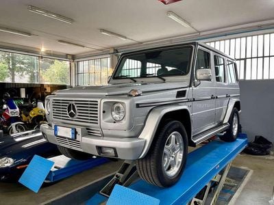 Usata Mercedes G55 AMG AMG 354 CV (260 kW) 2003 Argento SUV