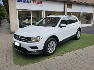 Usata VW Tiguan Style 125 CV (91 kW) 2018 Bianco SUV