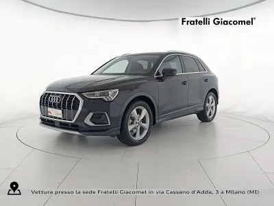 Usata Audi Q3 Advanced 150 CV (110 kW) 2022 Nero mito metallizzato SUV
