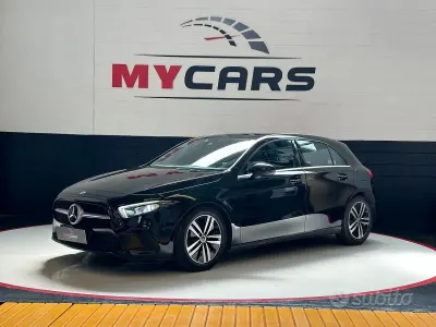 Usata Mercedes A180 Premium 136 CV (100 kW) 2020 Nero Berlina