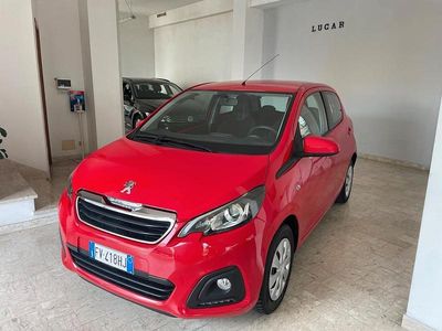 Usata Peugeot 108 Active 72 CV (52 kW) 2019 Rosso Utilitaria