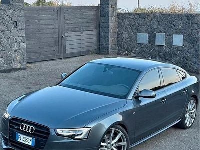 Usata Audi A5 S-Line 245 CV (180 kW) 2015 Grigio Coupé