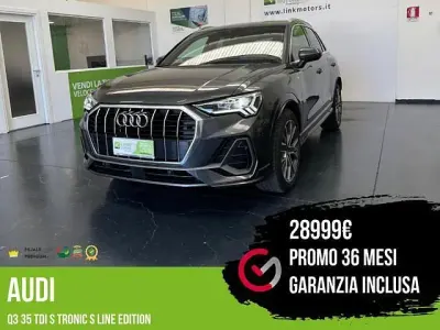 Usata Audi Q3 S-Line 150 CV (110 kW) 2019 Grigio SUV