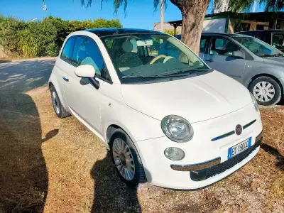 Usata Fiat 500 95 CV (69 kW) 2013 Bianco Berlina