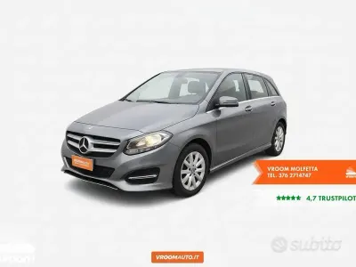 Usata Mercedes B180 Premium 109 CV (80 kW) 2017 Grigio Utilitaria