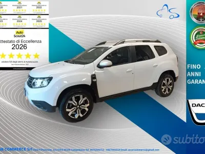 Usata Dacia Duster Prestige 114 CV (83 kW) 2022 Bianco SUV