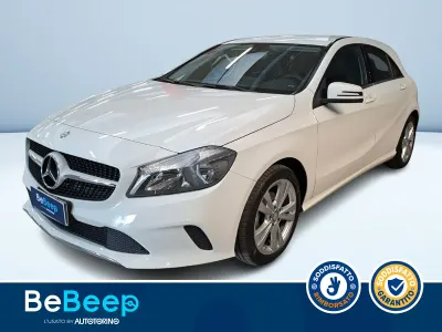 Usata Mercedes A180 Business 109 CV (80 kW) 2017 Bianco metallizzato Berlina