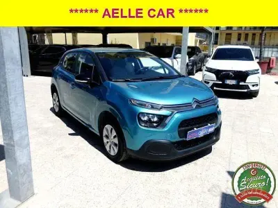 Usata Citroën C3 Feel 83 CV (61 kW) 2021 Verde Utilitaria