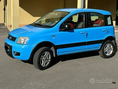 Usata Fiat Panda 4x4 Climbing 70 CV (51 kW) 2006 Blu Utilitaria