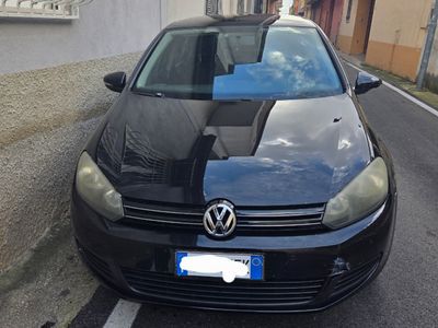 Usata VW Golf VI 105 CV (77 kW) 2011 Nero Utilitaria