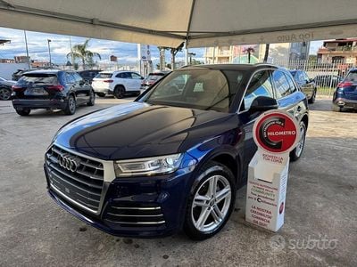 Usata Audi Q5 S-Line 190 CV (139 kW) 2019 Blu SUV