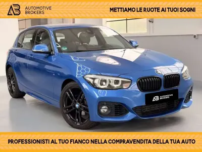 Usata BMW 118 M Sport 136 CV (100 kW) 2018 Blu/azzurro Berlina