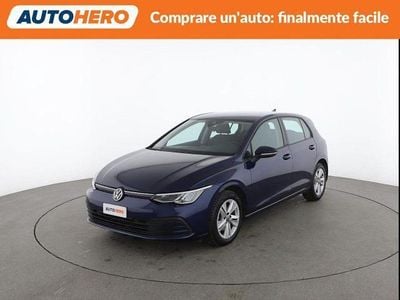Usata VW Golf VIII Life 150 CV (110 kW) 2020 Blu Berlina