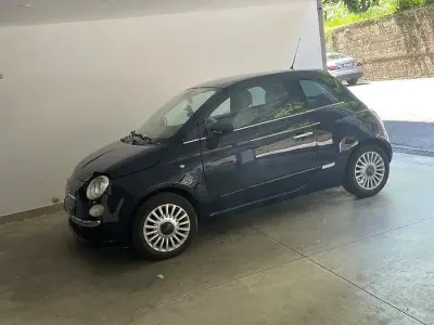 Usata Fiat 500 69 CV (50 kW) 2009 Bluazzurro Cabrio