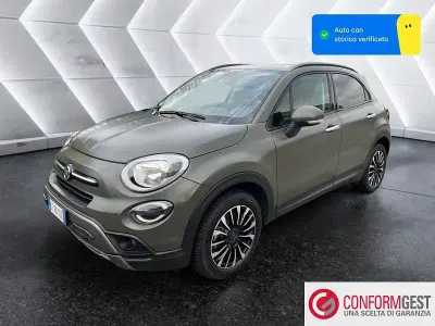 Usata Fiat 500X Cross 150 CV (110 kW) 2020 Verde SUV