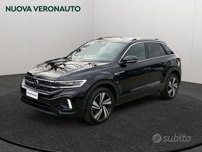 Usata VW T-Roc R-line 150 CV (110 kW) 2022 Nero SUV