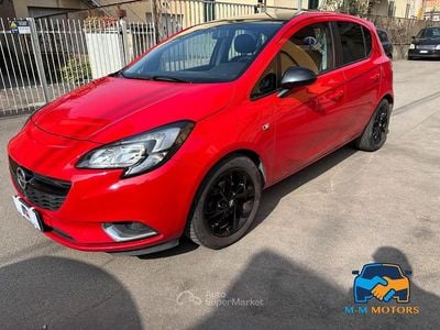 Usata Opel Corsa 90 CV (66 kW) 2015 Rosso Utilitaria