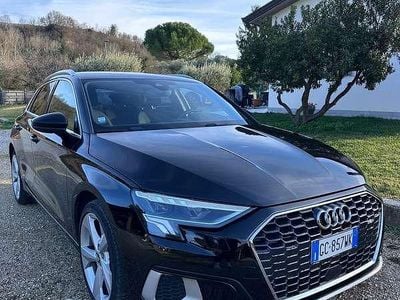 Usata Audi A3 Business 150 CV (110 kW) 2020 Nero Berlina