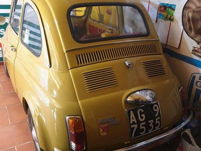 Usata Fiat 500 1970 Giallo Utilitaria