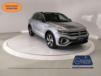 Usata VW T-Roc R-line Plus 150 CV (110 kW) 2024 Argento SUV