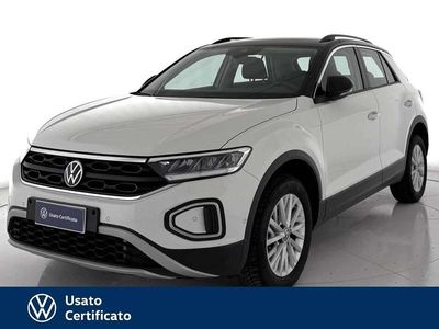 Usata VW T-Roc Life 150 CV (110 kW) 2022 Bianco SUV