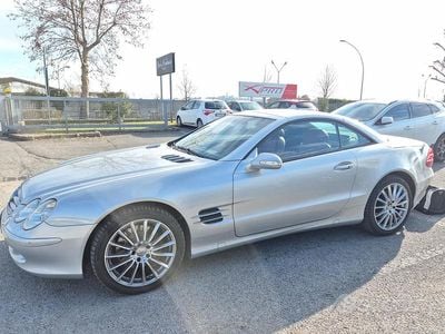 Usata Mercedes SL500 306 CV (225 kW) 2002 Grigio Cabrio
