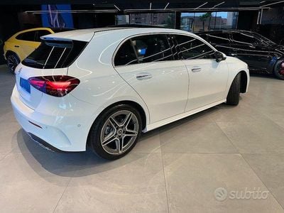 Bianco pastello Usata 2024 Mercedes A180 AMG Line Premium Berlina | 33.990 € (Buon prezzo)